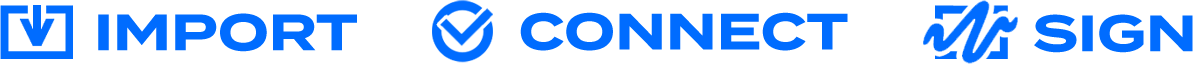 Import Connect Sign